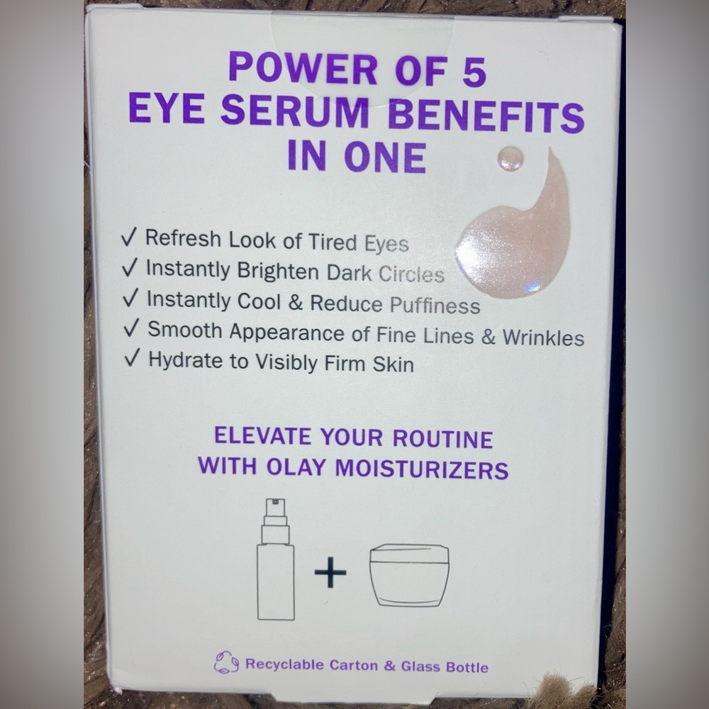 Olay Super Eyes Daily Eye Serum- 5 Eye Serum Benefits In 1 - Picture 5 of 9